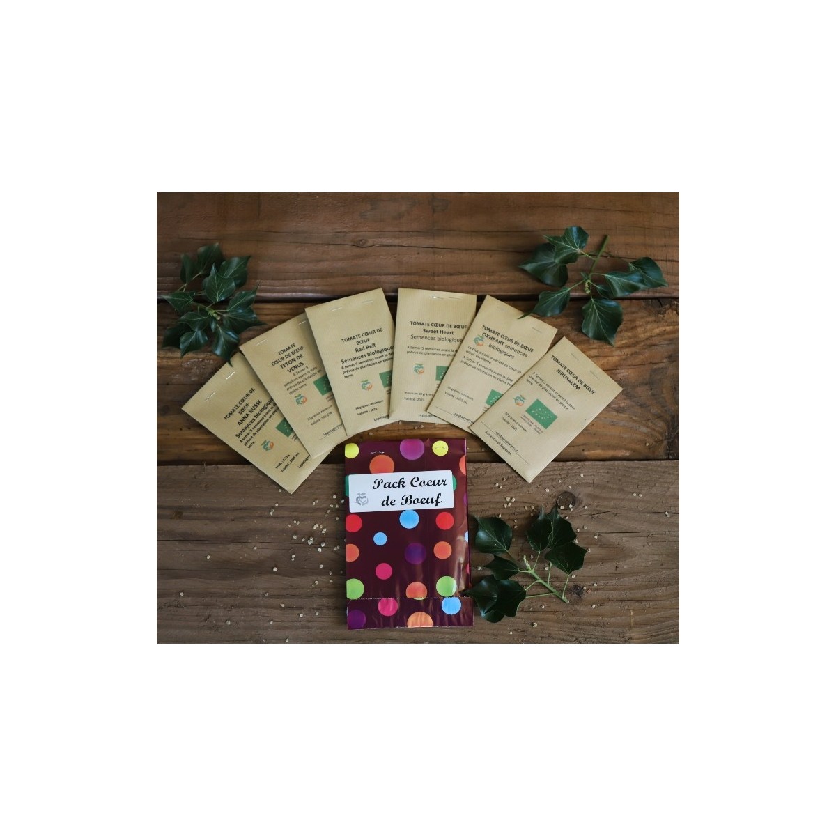 Pack tomates cœur de bœuf 6 variété