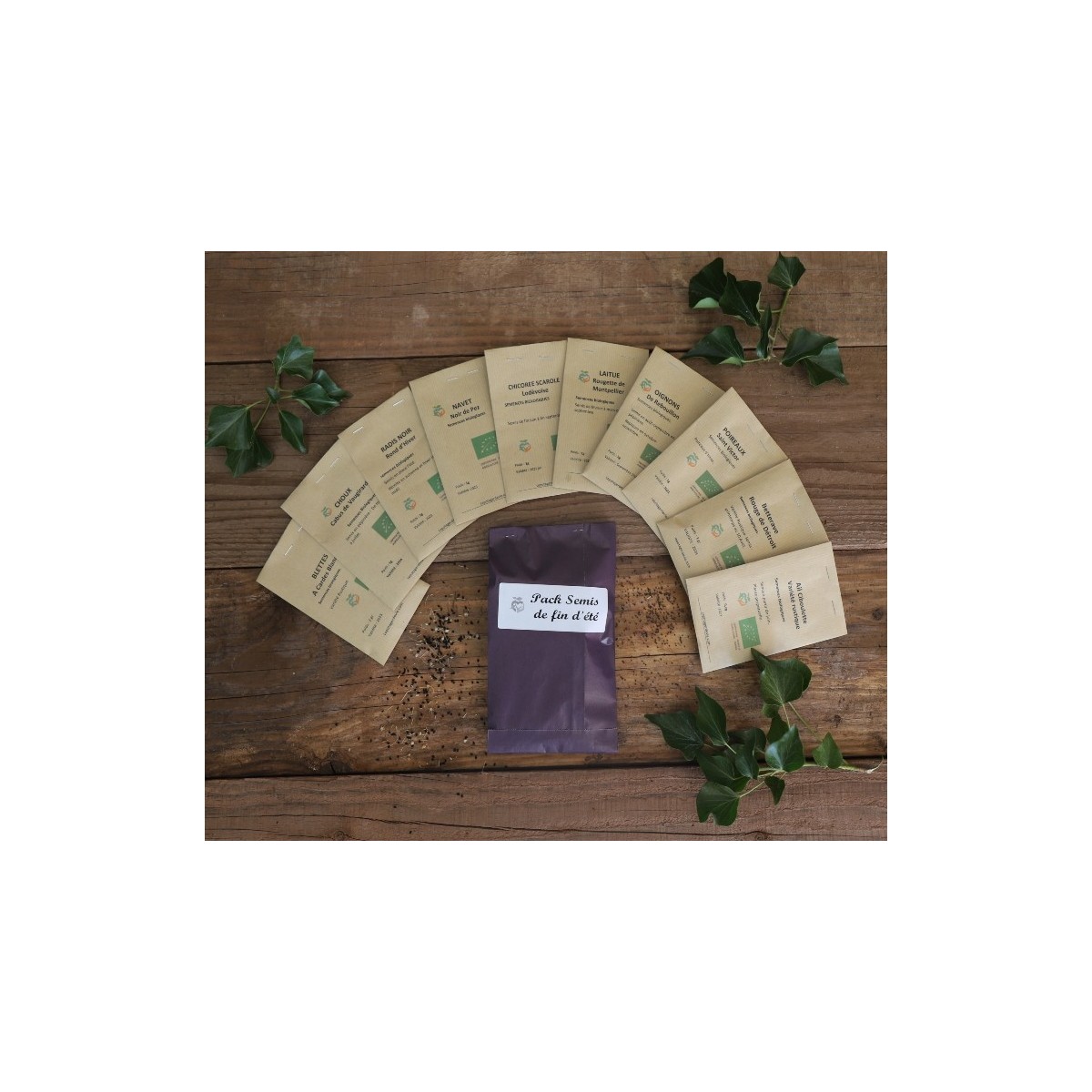 pack semis de fin d'été