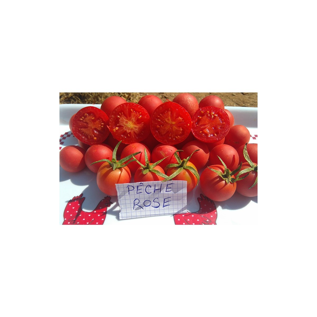 Tomate Pêche rose